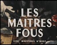 Les Maîtres Fous